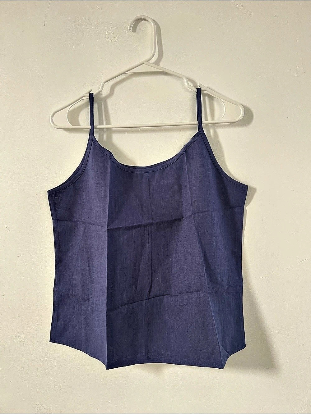 NEW Oversized Tank Top in Blue Size Small
